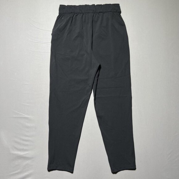 Lululemon Keep Moving Pants Womens 8 Black Pull On Tapered Joggers High Rise - Picture 2 of 16